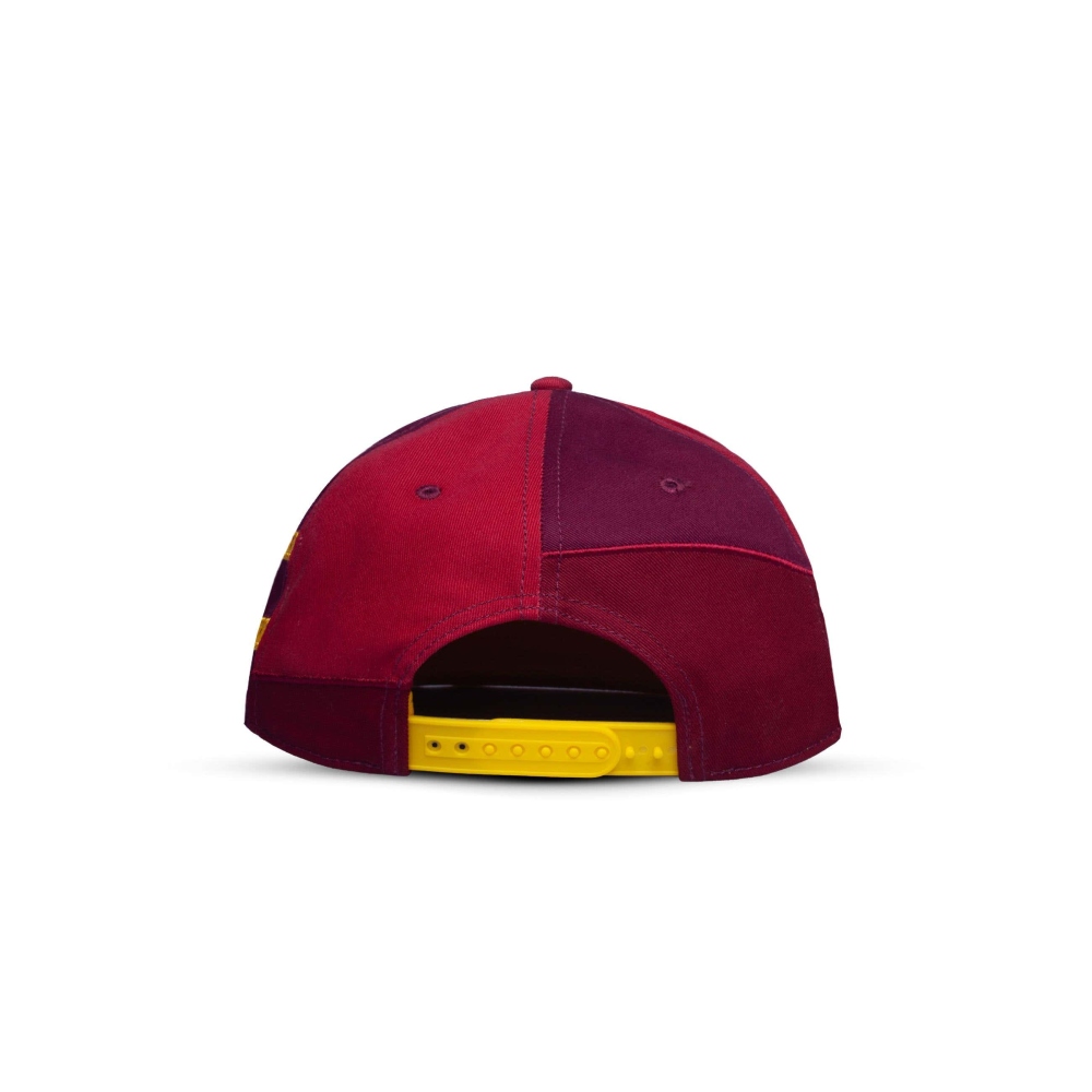 Harry Potter - Quidditch Hysteresenkappe - Bordeauxrot/Gelb